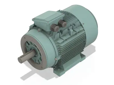 3 Phase AC induction motors - Frame size 160M 3D model
