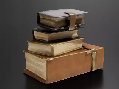 Old Book 02 3D print model