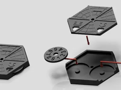 Aeronautica base 3D print model