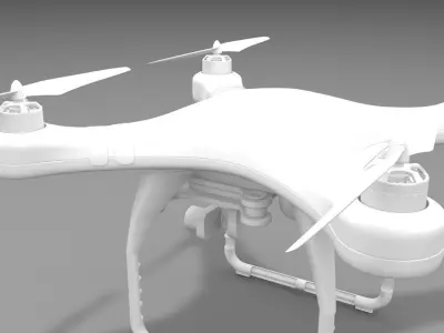 Phantom X Drone  3D model