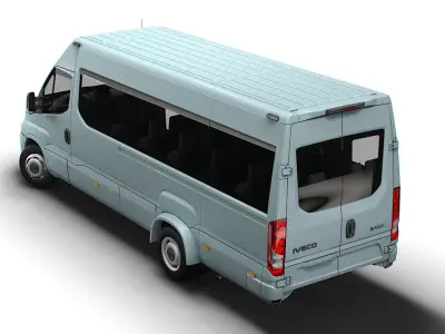 Iveco eDaily Tourus L4H2 2024 3D model