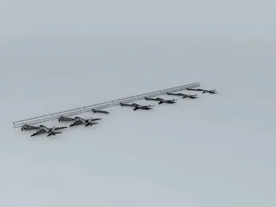 British airways Terminal Free 3D model