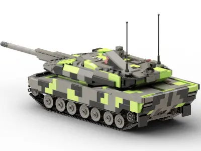 MocBricks3D - Lego Panther KF51 3D print model