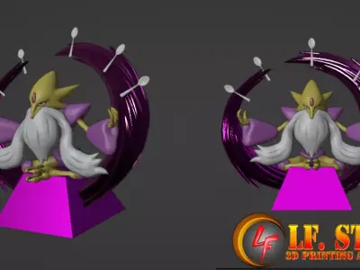 Pokemon Mega Alakazam 3D model