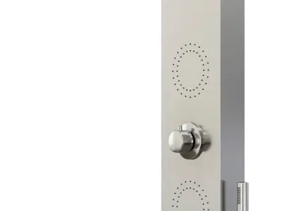 Hydromassage shower panels Ravak set 03 3D model