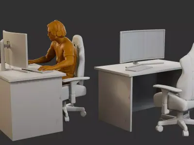 Video Game Player VGP1 004 3D print model