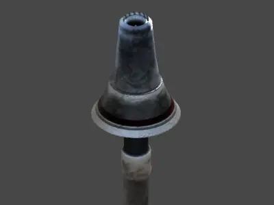 Reims1 two swords Low-poly 3D model