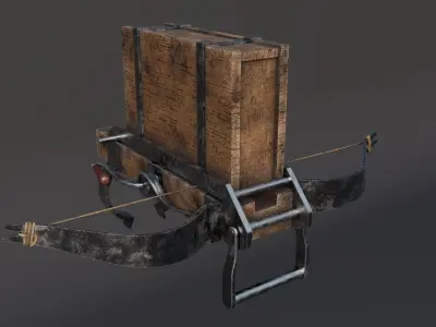 Berserker Crossbow 3D Model Low-poly 3D model