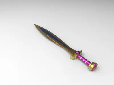 Sword type C 3D model