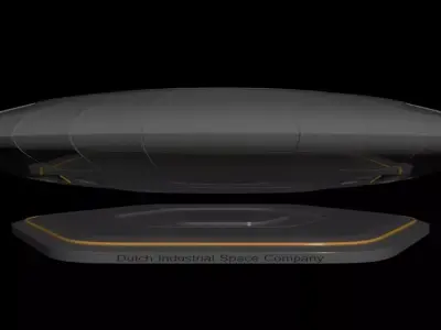Dutch Industrial Space Company - Concept 07 3D model