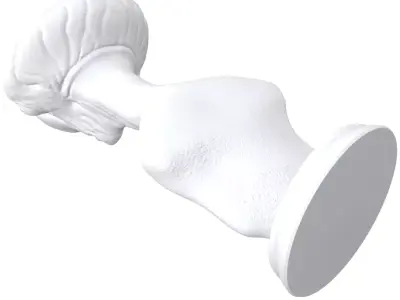 alien figurine 3D print model