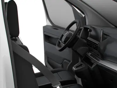 Opel Vivaro Electric CombiVan L3 HQ Interior 2024 3D model