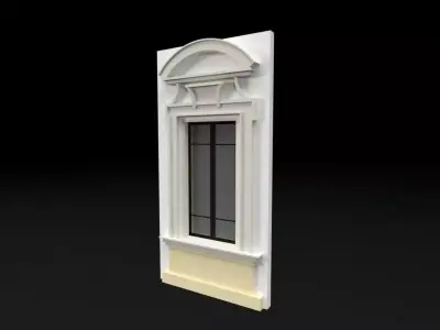 Classic 2 window 3D model