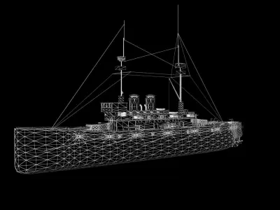 hms agamemnon 3D model