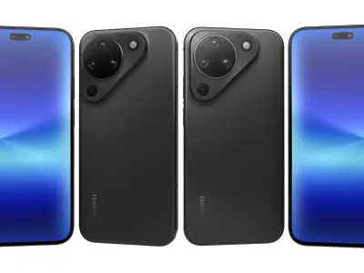 Huawei Pura 90 All Colors 3D model purchase