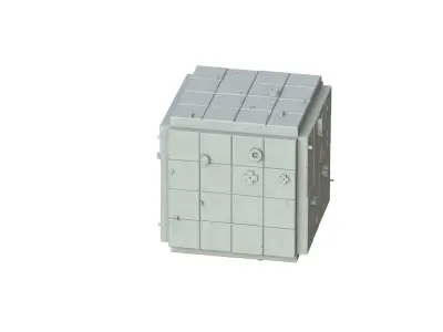 Sci Fi Object No 1822 Low Poly Low-poly 3D model