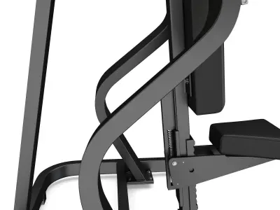 Technogym - Plate Loaded - Shoulder Press 3D model