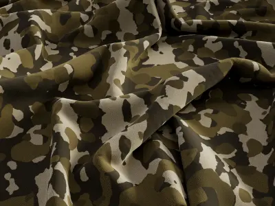 10 MILITARY FABRIC 3D model