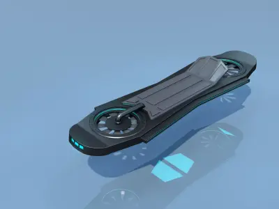 HoverBoard 3D model