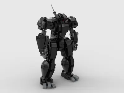 computer 073 mech 3D model