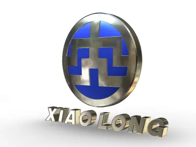 xiao long logo 3D model