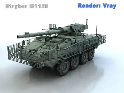 Stryker M1128 3D model
