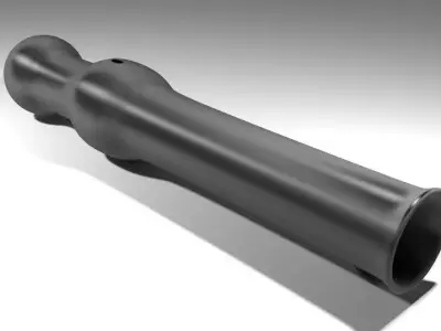 Cannon - Handcannon 3D model