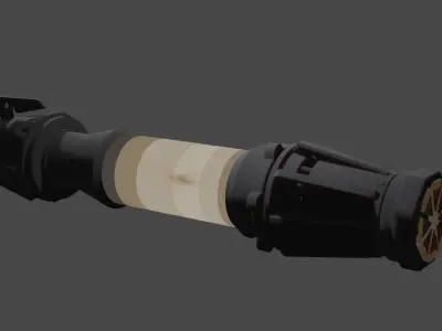 Star Wars Lightsaber--Rey Free 3D model