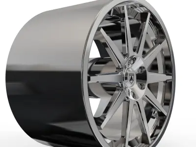 ASANTI EMPEROR WHEEL 3D MODEL 3D model