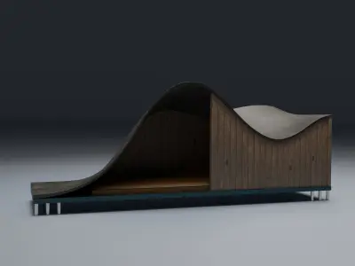 Home for dog 3D model