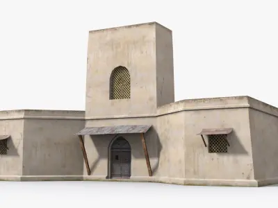 Arab xx19 Low-poly 3D model