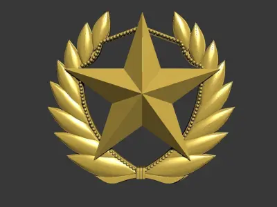 Armed Police Collar 3D model