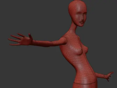 Mannequin 605 coll60 3D model