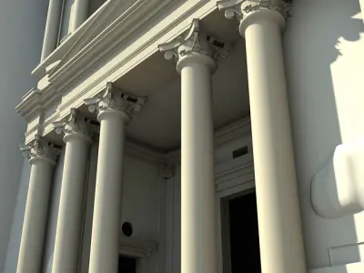 Architecture Petra 3D Model 3D model