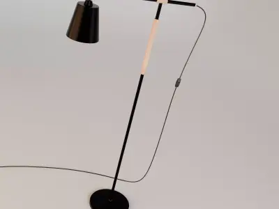 Floor Lamp Model T Free 3D model