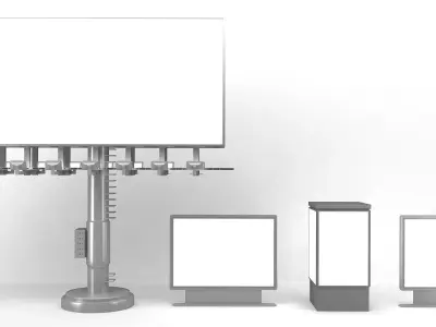 Street Billboards 3D model