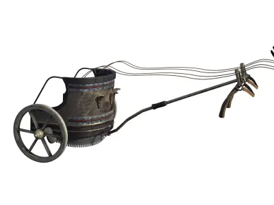 PHOTOREALISTIC EGYPT BATTLE CHARIOT 3D model