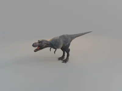 T-Rex 3D model t - rex dinosaur Low-poly 3D model