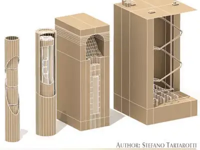 Nuke barriers 3D model