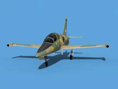 Aero Vodochody L-39C Albatross V08 3D model