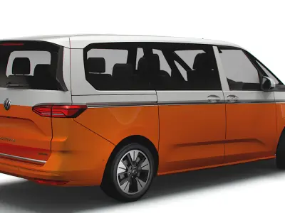 Volkswagen Multivan eHybrid Long T7 2023 3D model