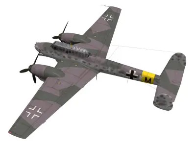 Messerschmitt Bf110 G2R1 3D model