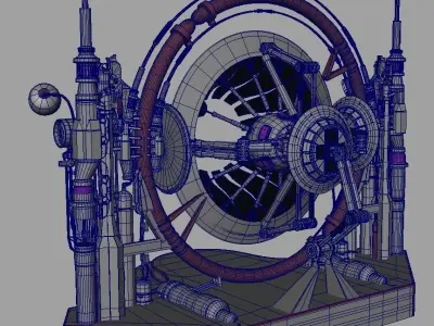 Time Machine 3D model