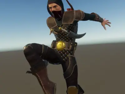 Elite Rogue Dagger Free 3D model