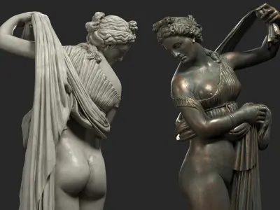 Aphrodite Kallipygos1 3D model
