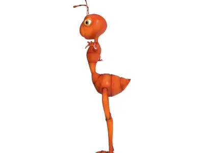 Ant character 3D model