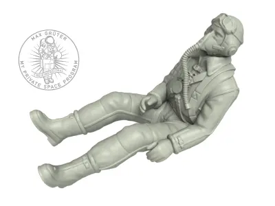Pilot - RAF 3D print model