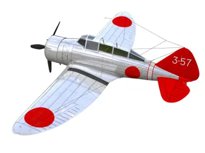 Seversky p-35 3D model