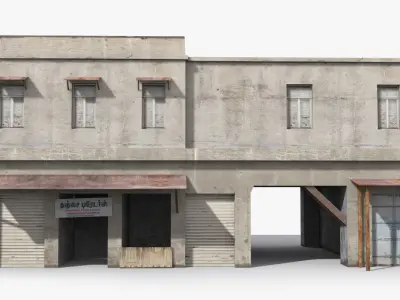 Arab x20 Low-poly 3D model