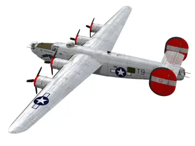 consolidated B24J liberator 3D model
